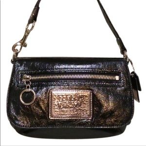 Coach Poppy Small Patent Leather Handbag